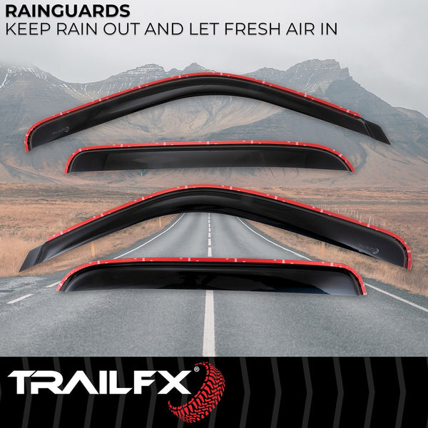 TrailFX TFX 4-PC Window Vents (MPN: 4355IC)