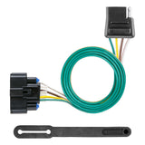 Curt Trailer Wiring Connector T Connector with 4-Way Flat Trailer Connector (MPN: 56394)