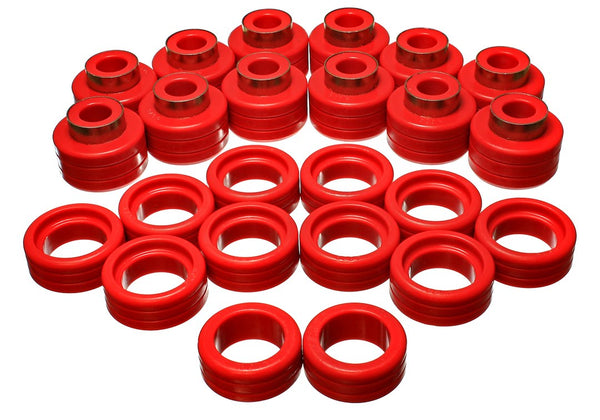 Energy Suspension Body Mount Bushings (MPN: 3.4148R)