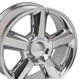 OE Wheels CV83 Chrome Plated Wheel (MPN: CV83-20085-6550-31C)