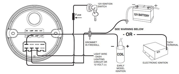 AutoMeter Ultra-Lite Tachometer (MPN: 4497)