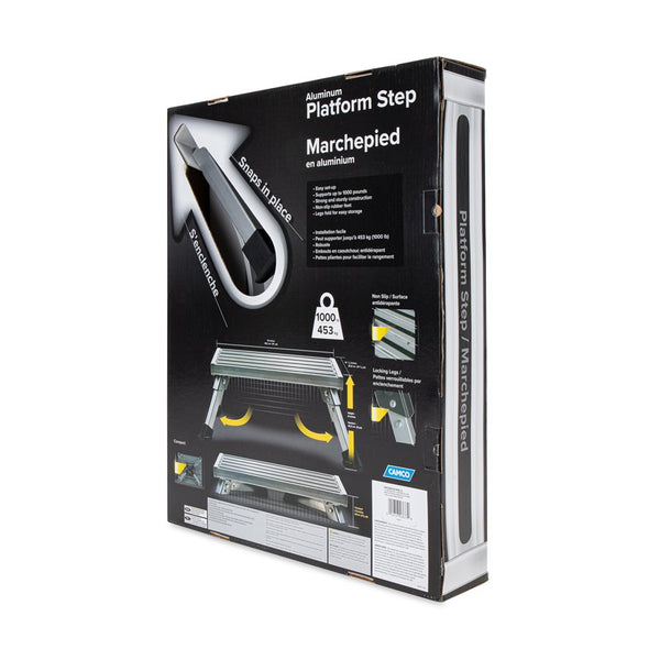 Aluminum Step Stool with Foldable Legs (MPN: 43677)