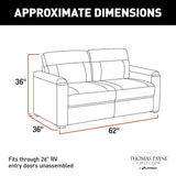 Lippert Components Thomas Payne Tri-Fold Sofa (MPN: 2020126716)