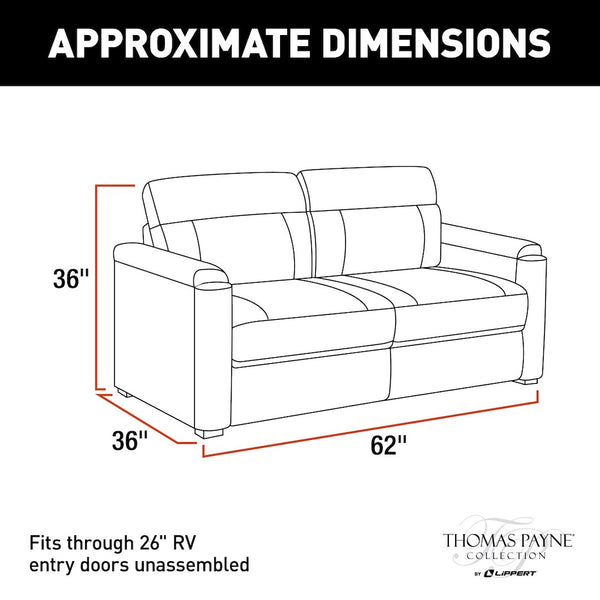 Lippert Components Thomas Payne Tri-Fold Sofa (MPN: 2020126716)