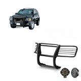 Black Horse Grille Guard Kit (MPN: 17GD26MA-PLB)