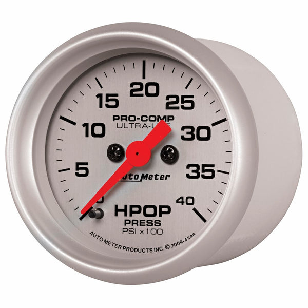 AutoMeter Ultra-Lite Oil Pressure Gauge (MPN: 4396)