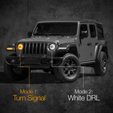 XK Glow 7 Inch LED Headlight Assembly (MPN: XK-7IN-JP-KIT-DM)