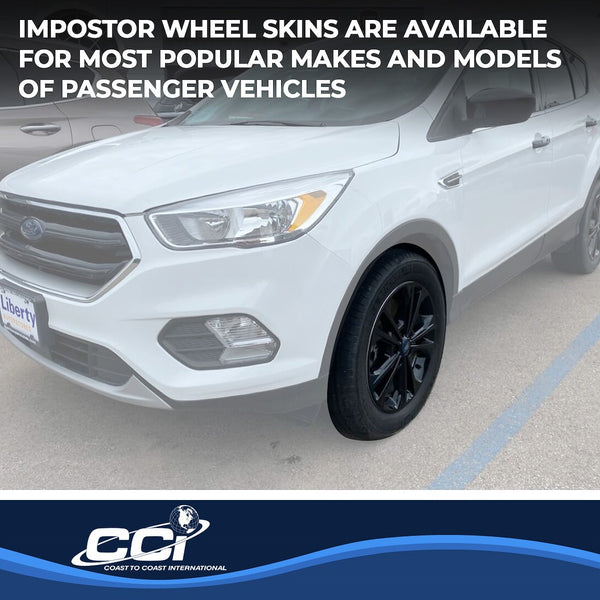 Coast To Coast Impostor Wheel Skin 17 Inch (MPN: IWCIMP414BLK)