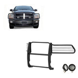 Black Horse Grille Guard Kit (MPN: 17DG100MA-PLFB)