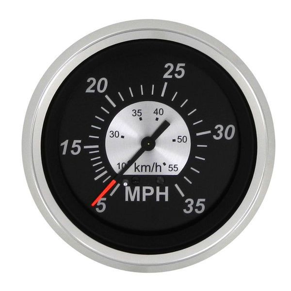 Sierra Marine Black Sterling Series Speedometer (MPN: 67283P)