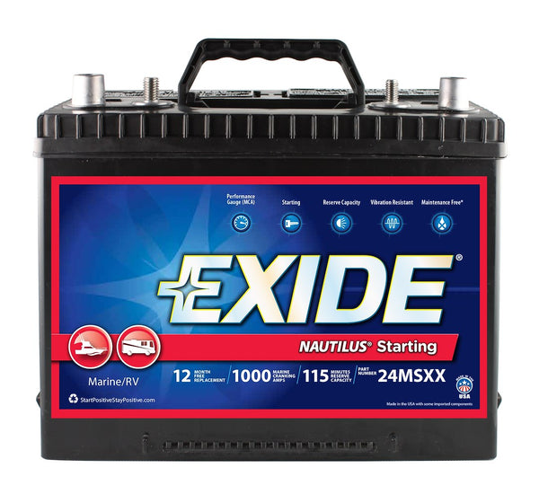 Exide Technologies Marine Battery (MPN: 24MSXX)