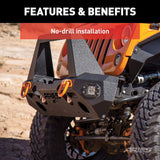 Aries TrailChaser Modular Jeep Bumper (MPN: 2081001)