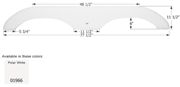Icon Fender Skirt for Sun Valley Models (MPN: 01966)