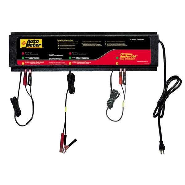 AutoMeter BusPro Series Battery Charger (MPN: BUSPRO-360)