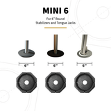SnapPad Leveling Jack Foot Pad Mini (MPN: MN6SP4)