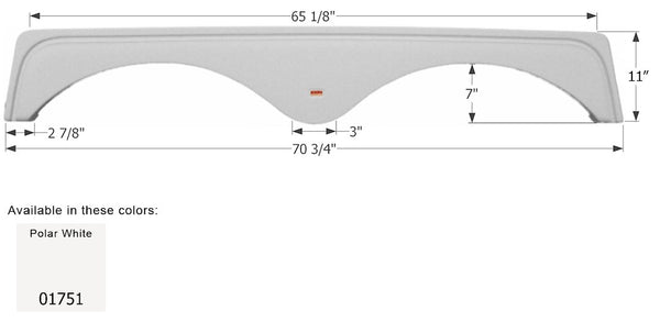 Icon Fender Skirt for Keystone Bobcat Models (MPN: 01751)