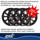 Coast To Coast Impostor Wheel Skin 17 Inch (MPN: IMP471BLK)