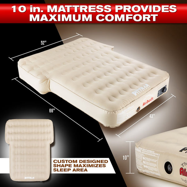 Rear Seat Air Mattress for JEEP, SUV, and Crossover Vehicles (MPN: PPI-TAN_XUV)