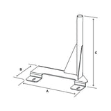Ram Mounts Laptop Mount Base (MPN: RAM-VB-119)