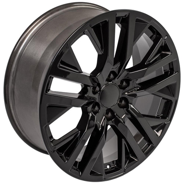 OE Wheels CV38 22 Inch Gloss Black Wheel (MPN: CV38-22090-6550-28B)