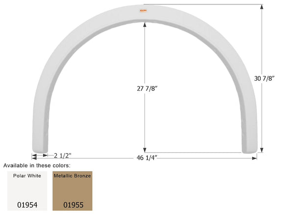 Icon Fender Skirt for Fleetwood Bounder (MPN: 01955)