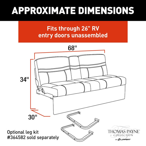 Lippert Thomas Payne Jack Knife Sofa (MPN: 2020129838)