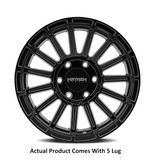 Mayhem Wheels 17 Inch Satin Black Wheel (MPN: 8309-7973B)