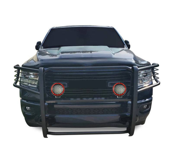 Black Horse Grille Guard Kit (MPN: 17DG111MA-PLFR)