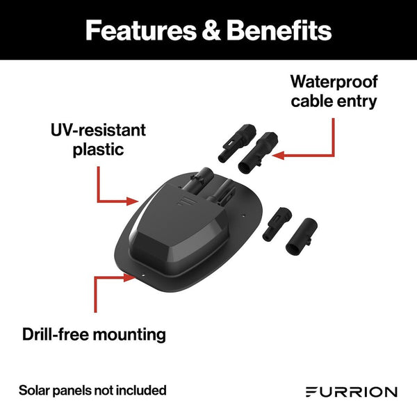 Furrion Solar Panel Connector (MPN: FSEB30JWO-BL)
