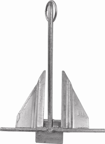Attwood Marine 10 Pound Fluke Style Boat Anchor (MPN: 9962-1)