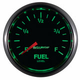 AutoMeter GS Series Fuel Level Gauge (MPN: 3810)