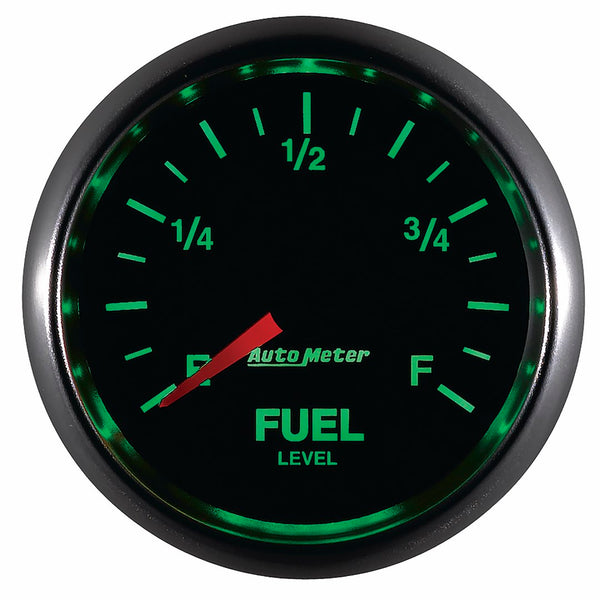 AutoMeter GS Series Fuel Level Gauge (MPN: 3810)