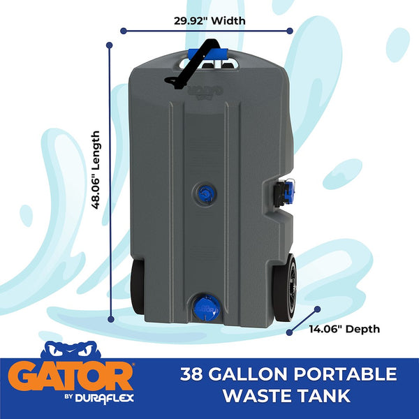Gator Portable Waste Holding Tank (MPN: 21904G)