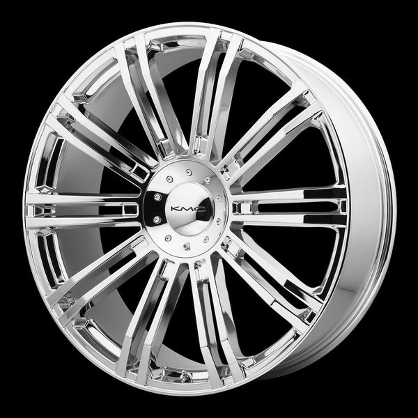 KMC Wheels 26 Inch Chrome Plated Wheel (MPN: KM67726966235)
