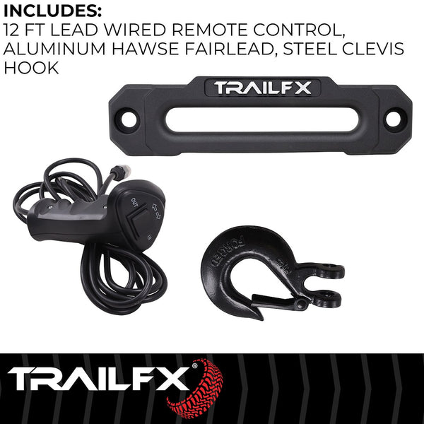 TrailFX XV95 Series Vehicle Recovery Winch (MPN: WXVS95B)
