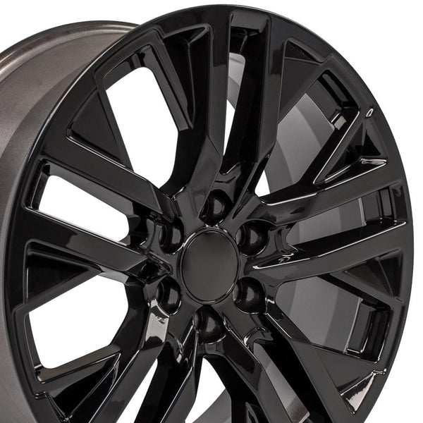 OE Wheels CV38 22 Inch Gloss Black Wheel (MPN: CV38-22090-6550-28B)