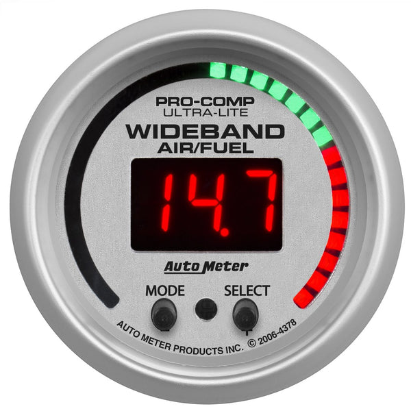 AutoMeter Ultra-Lite Air Fuel Ratio Gauge (MPN: 4397)