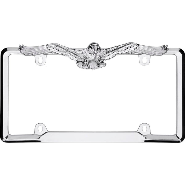 License Plate Frame with Eagle Emblem Design (MPN: 22330)