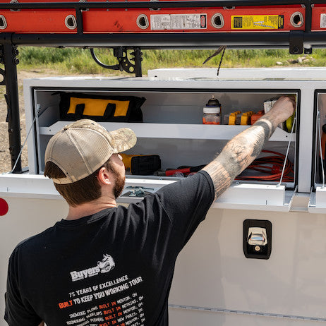 Tool box tray for Buyers Products Steel Topsider Truck Tool Box (MPN: 1702860TRAY)