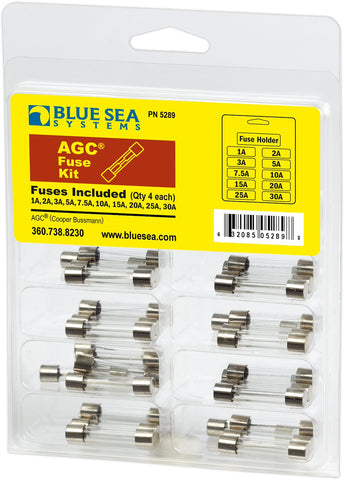 Blue Sea Fuse Assortment 41-Piece Set (MPN: 5289-BSS)