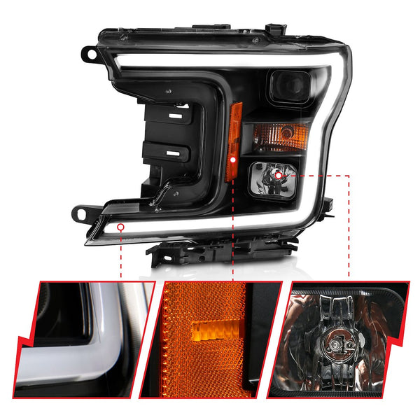 AnzoUSA Headlight Assembly (MPN: 111467)