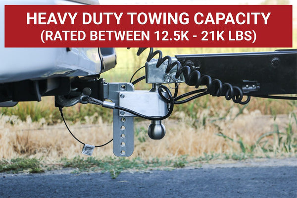 Weigh Safe Adjustable Ball Mount (MPN: LTB8-2.5-KA)