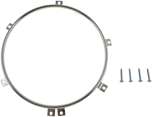 Headlight retaining ring for dual round lamp (MPN: 42408)