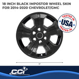 Coast To Coast Impostor Wheel Skin (MPN: IWCIMP392BLK)