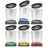 Silwy Magnetic Drinking Glass Set (MPN: S025-0700-6-D)
