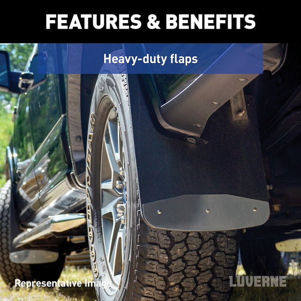Luverne Textured Rubber Mud Guards (MPN: 252023)