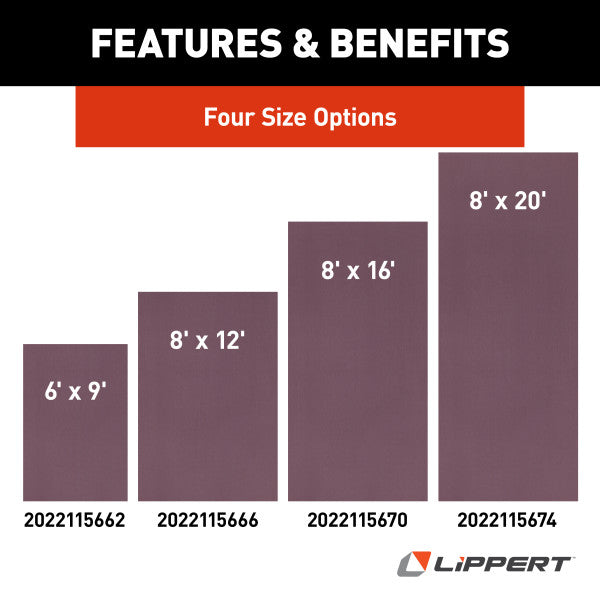 Lippert Outdoor Patio Mat (MPN: 2022115674)