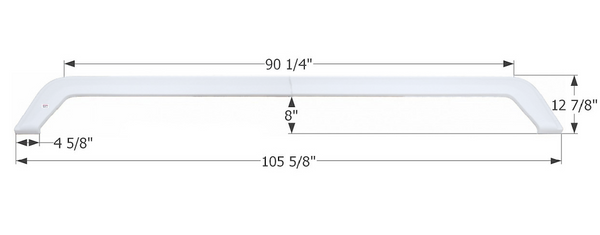 Icon Fender Skirt for Triple Axle Vehicles (MPN: 01707)