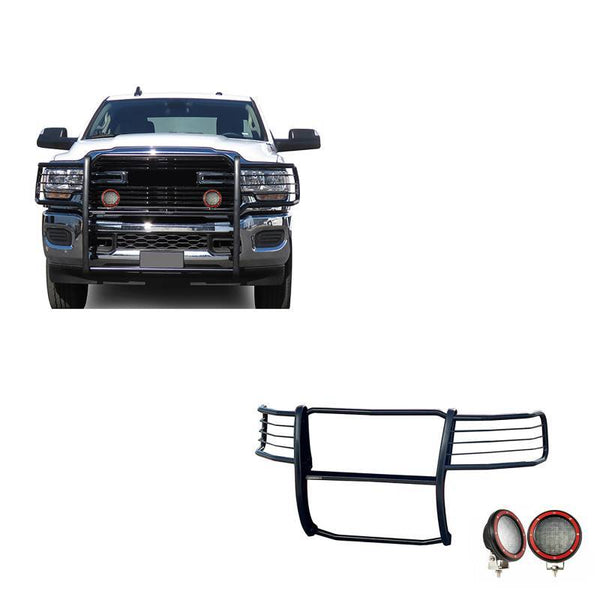 Black Horse Grille Guard Kit (MPN: 17DG113MA-PLFR)
