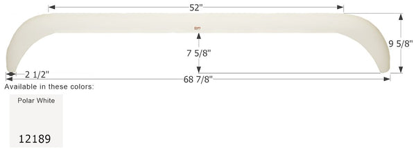 Icon Fender Skirt For Tandem Axle RVs (MPN: 12189)